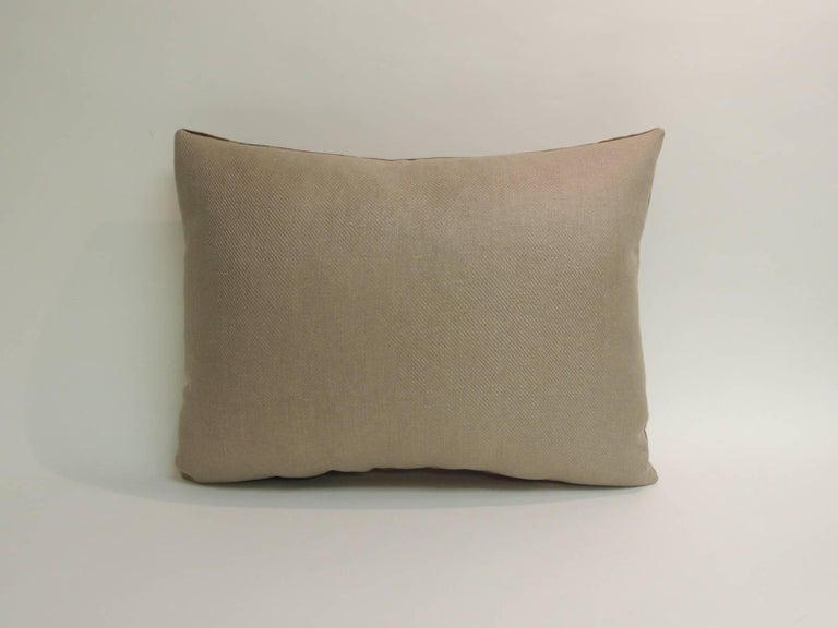 Vintage Mid-Century Modern Knoll Multi-Color Textile Decorative Pillow at 1stdibs
