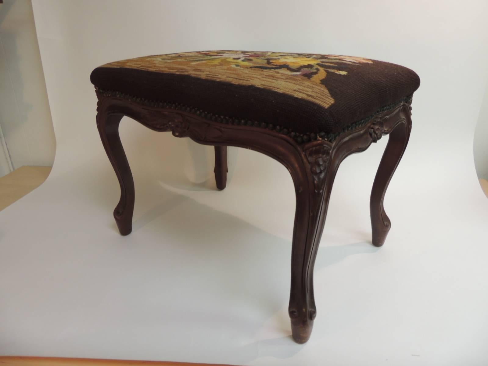 carved ottoman