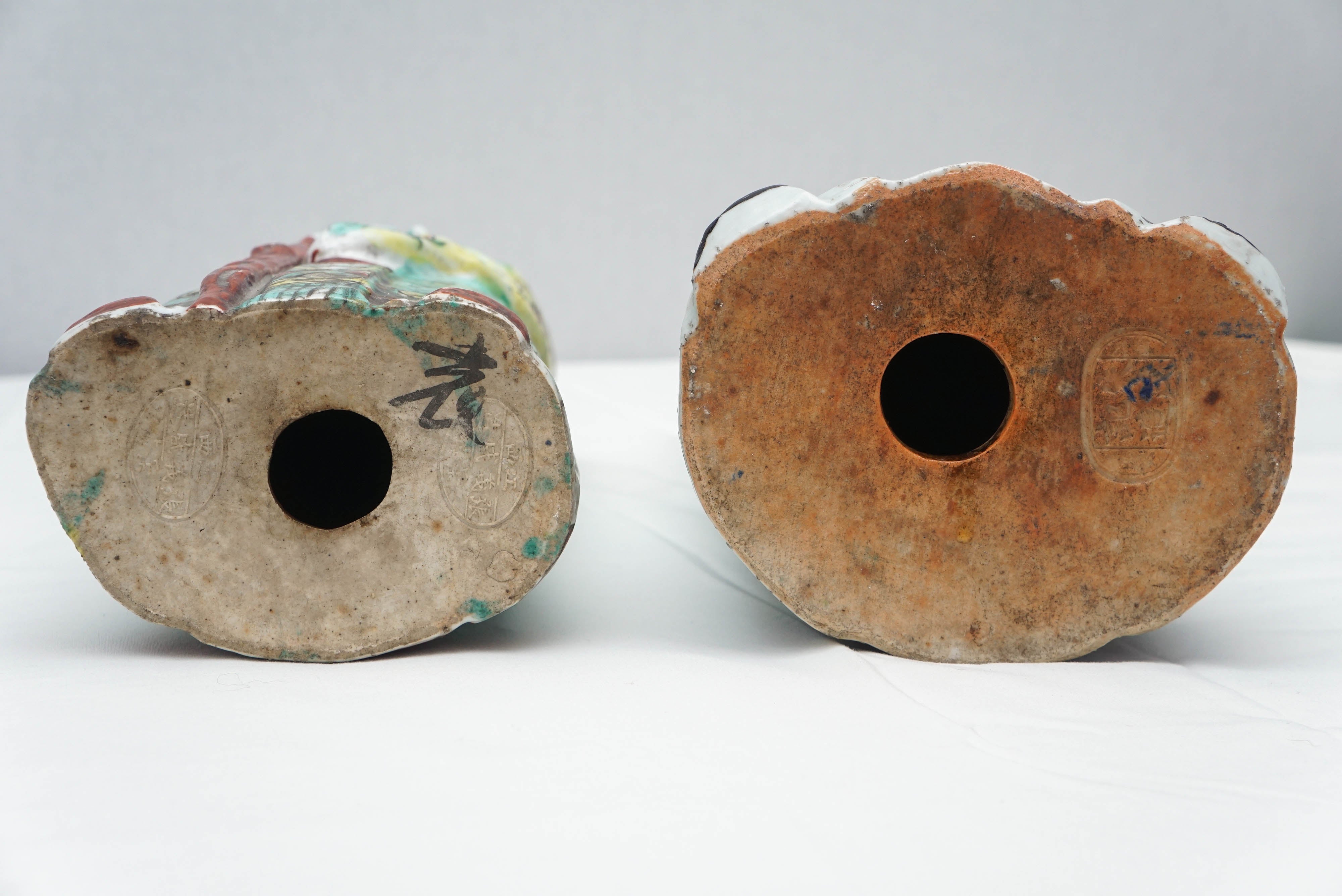 Three Chinese God Porcelain Figures, Prosperity, Longevity and Happiness 3