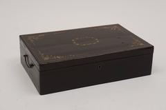 Chinese Export Lacquer Document Box