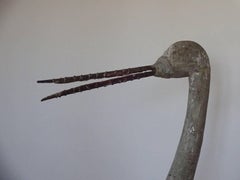 Cast Stone English Heron Garden Folly Ornament