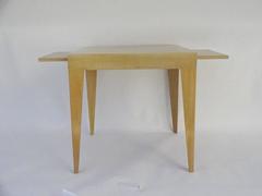 Bleached Mahogany Side Table Designed by Melvin Dwork
