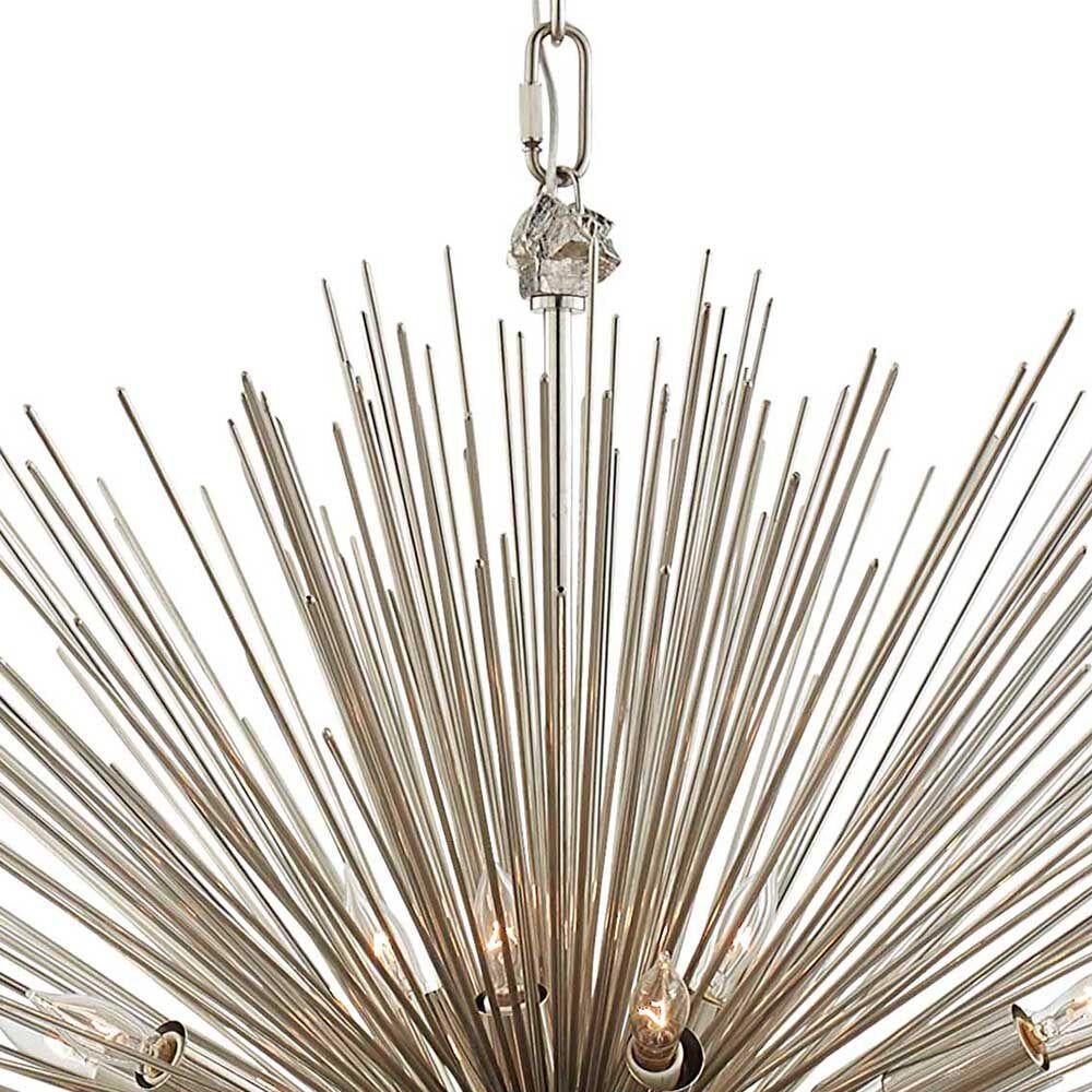 Modern Kelly Wearstler Strada Large Oval Pendant in Aged Iron For Sale