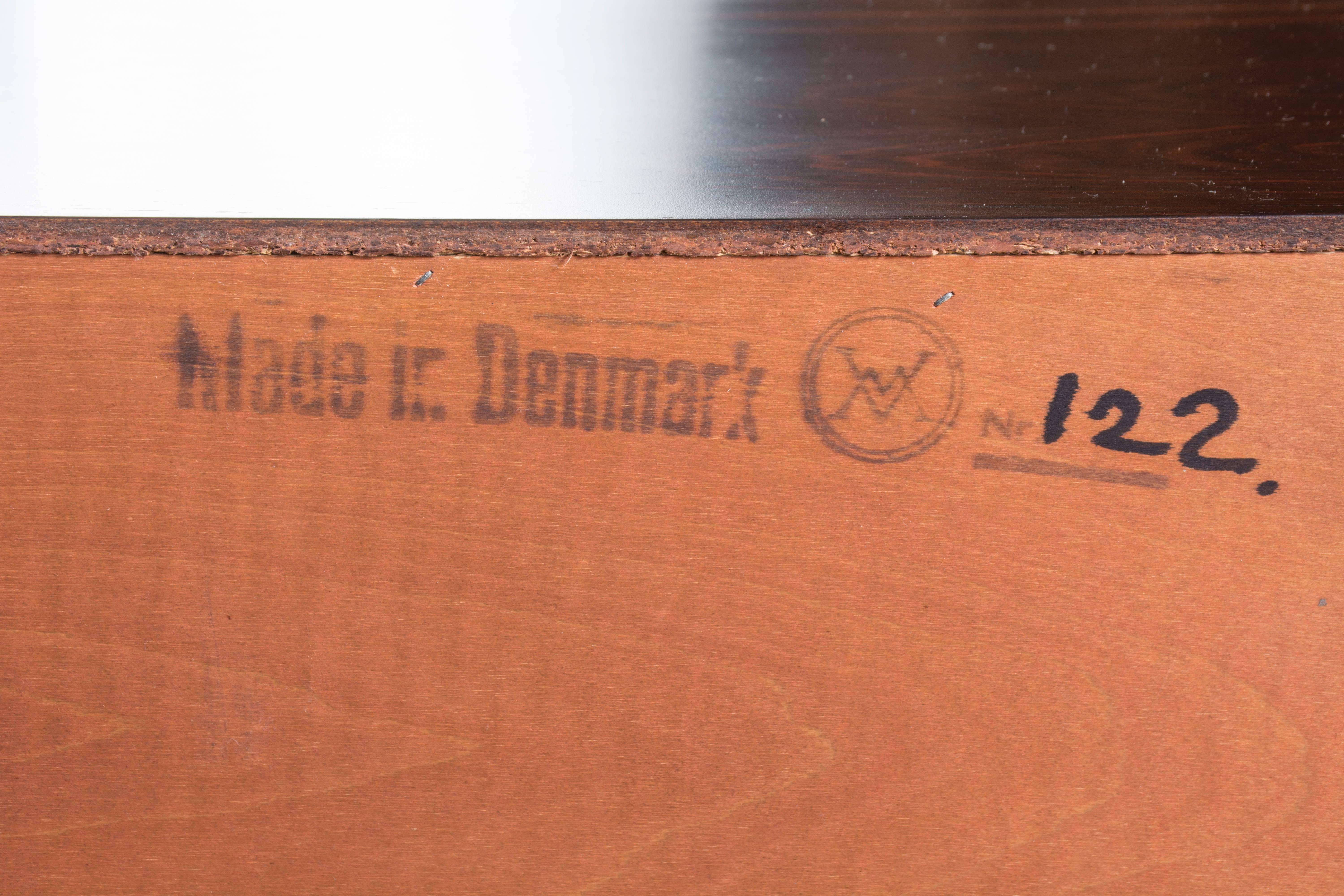 Danish Modern Rosewood Dresser by Vamo 4