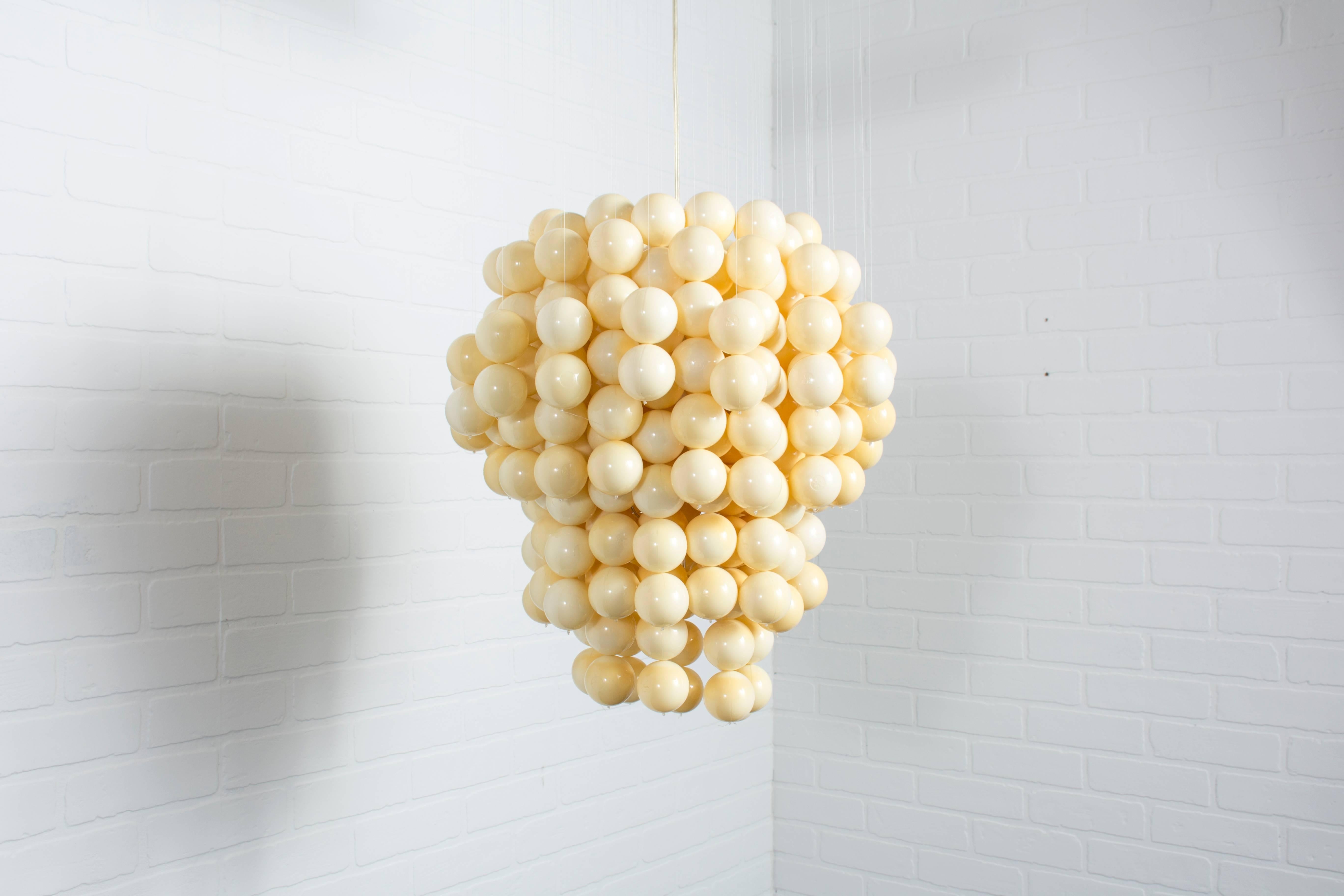 Ball Pendant Lamp by Verner Panton In Good Condition In San Francisco, CA