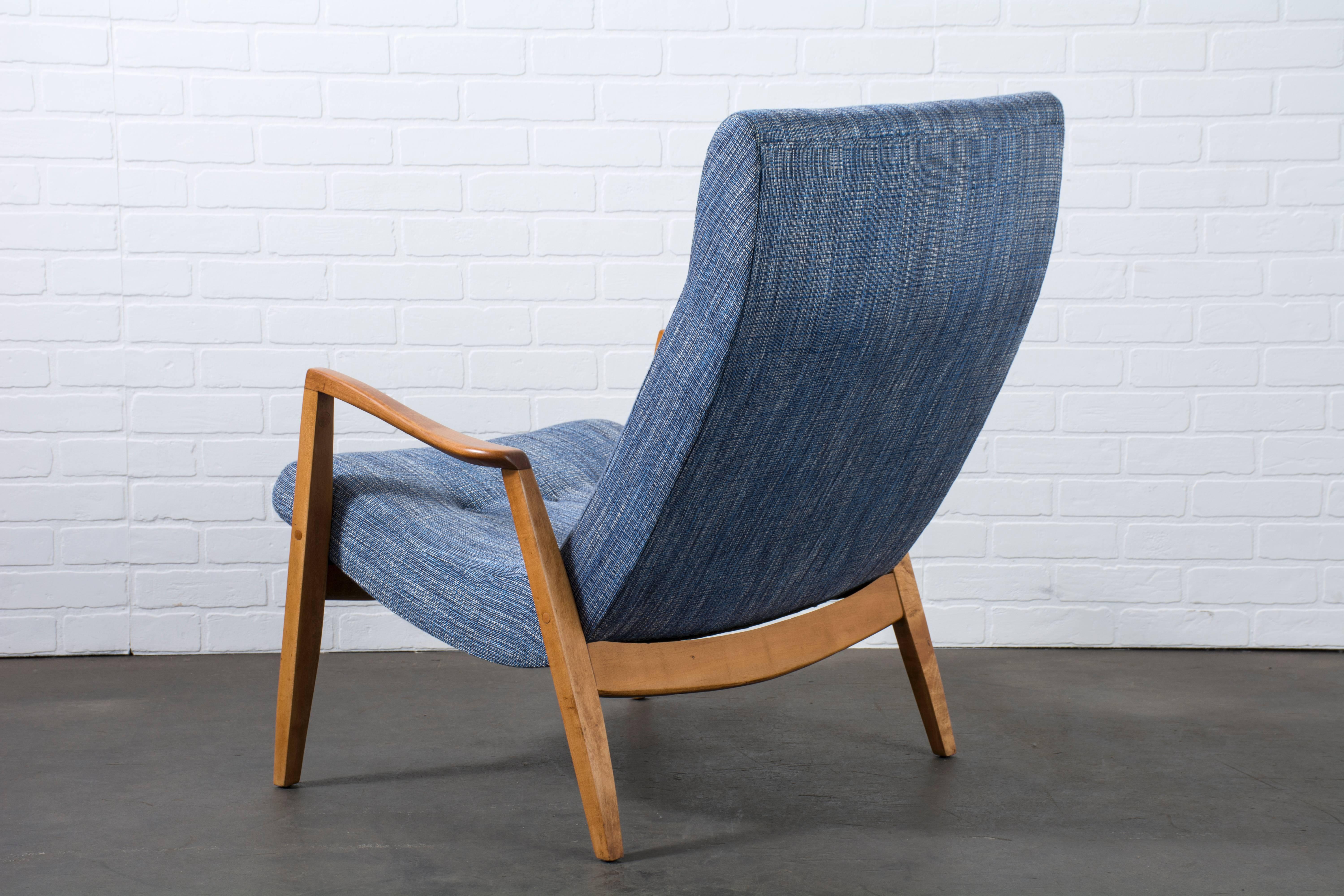 American Vintage Milo Baughman 'Scoop' Chair