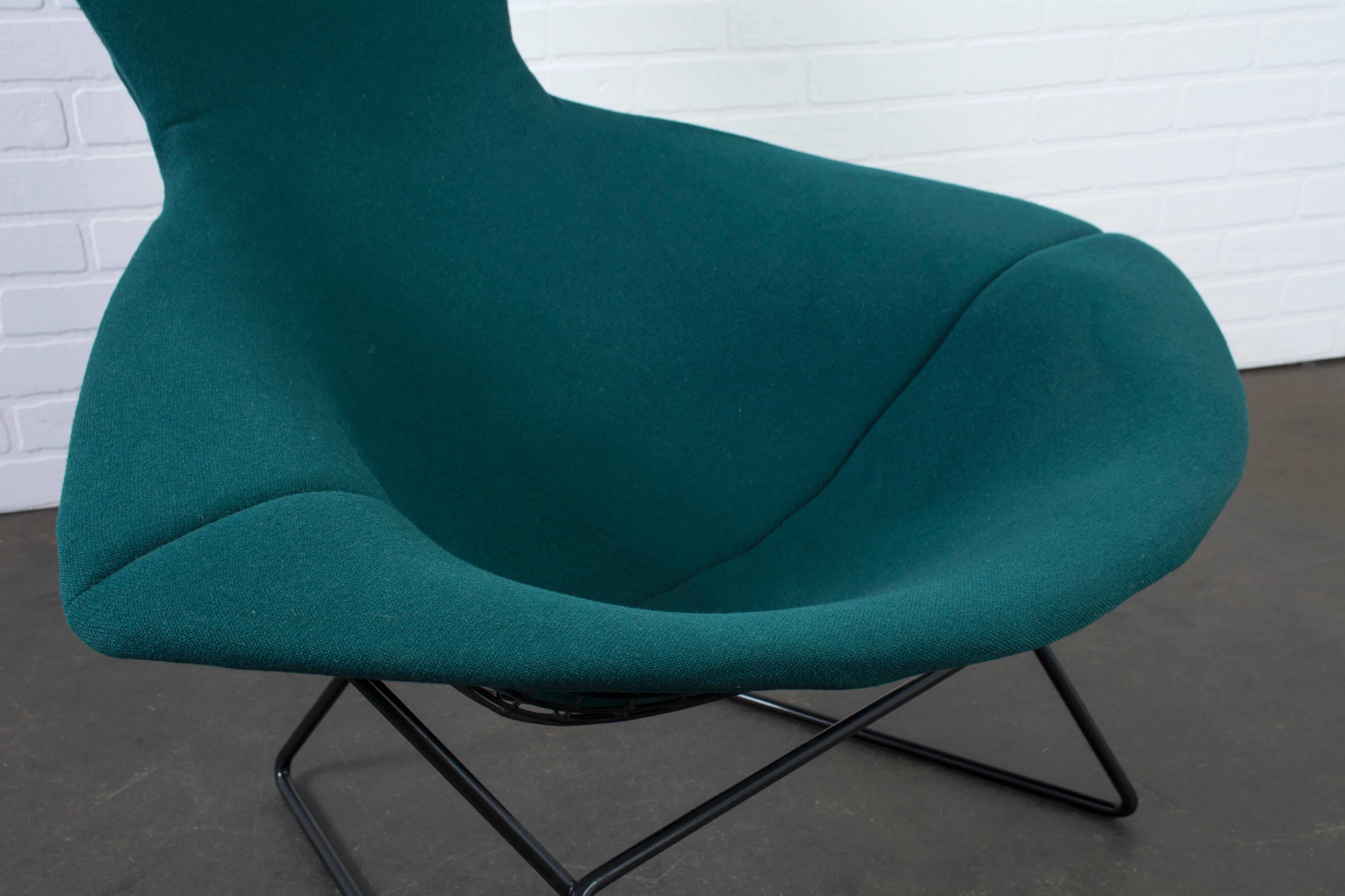 Vintage Bird Chair and Ottoman by Harry Bertoia for Knoll 2