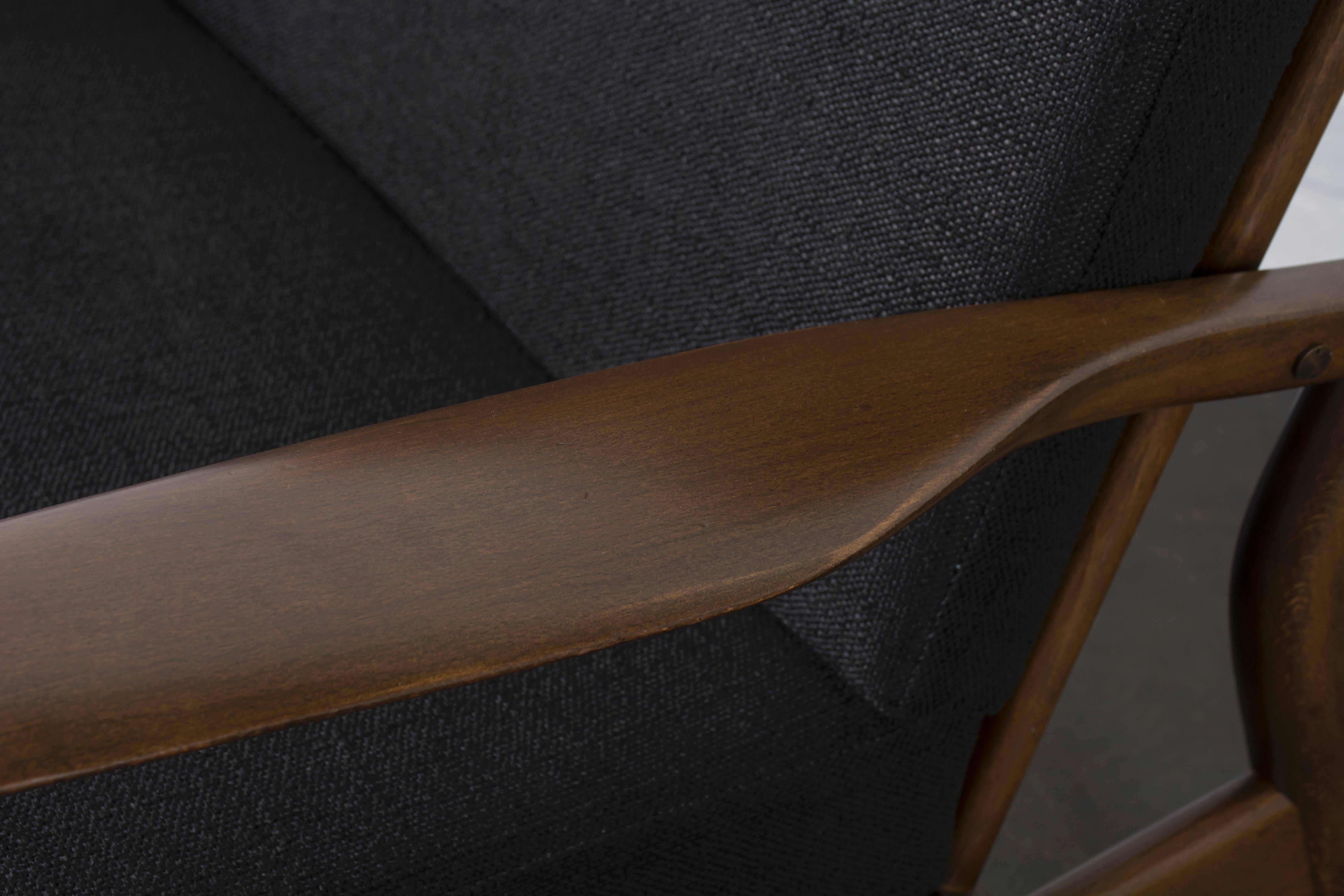 Danish Modern 'Spear' Lounge Chair by Ib Kofod-Larsen 1