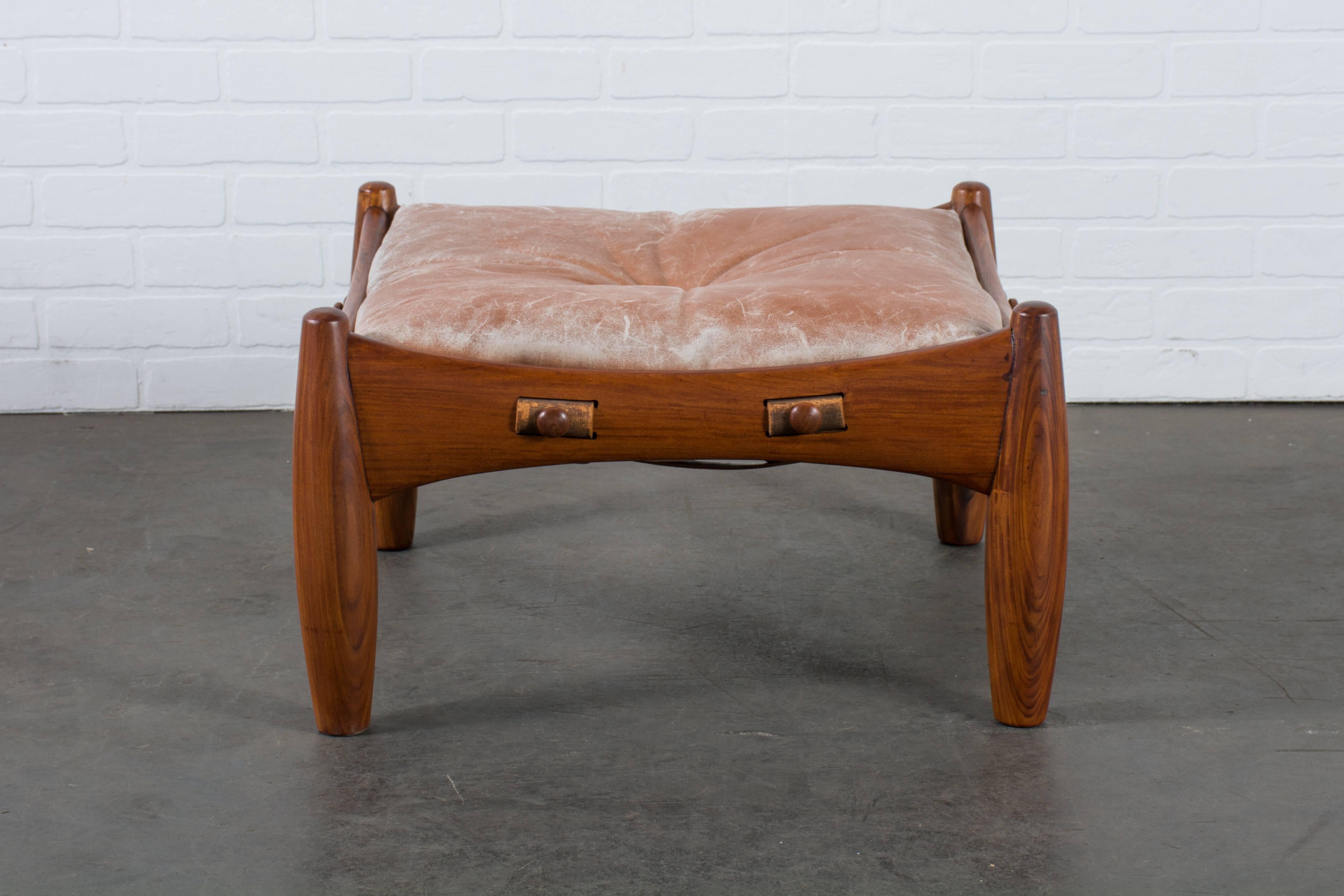 Mid-Century Modern Vintage Mid-Century 'Sheriff' Ottoman by Sergio Rodrigues