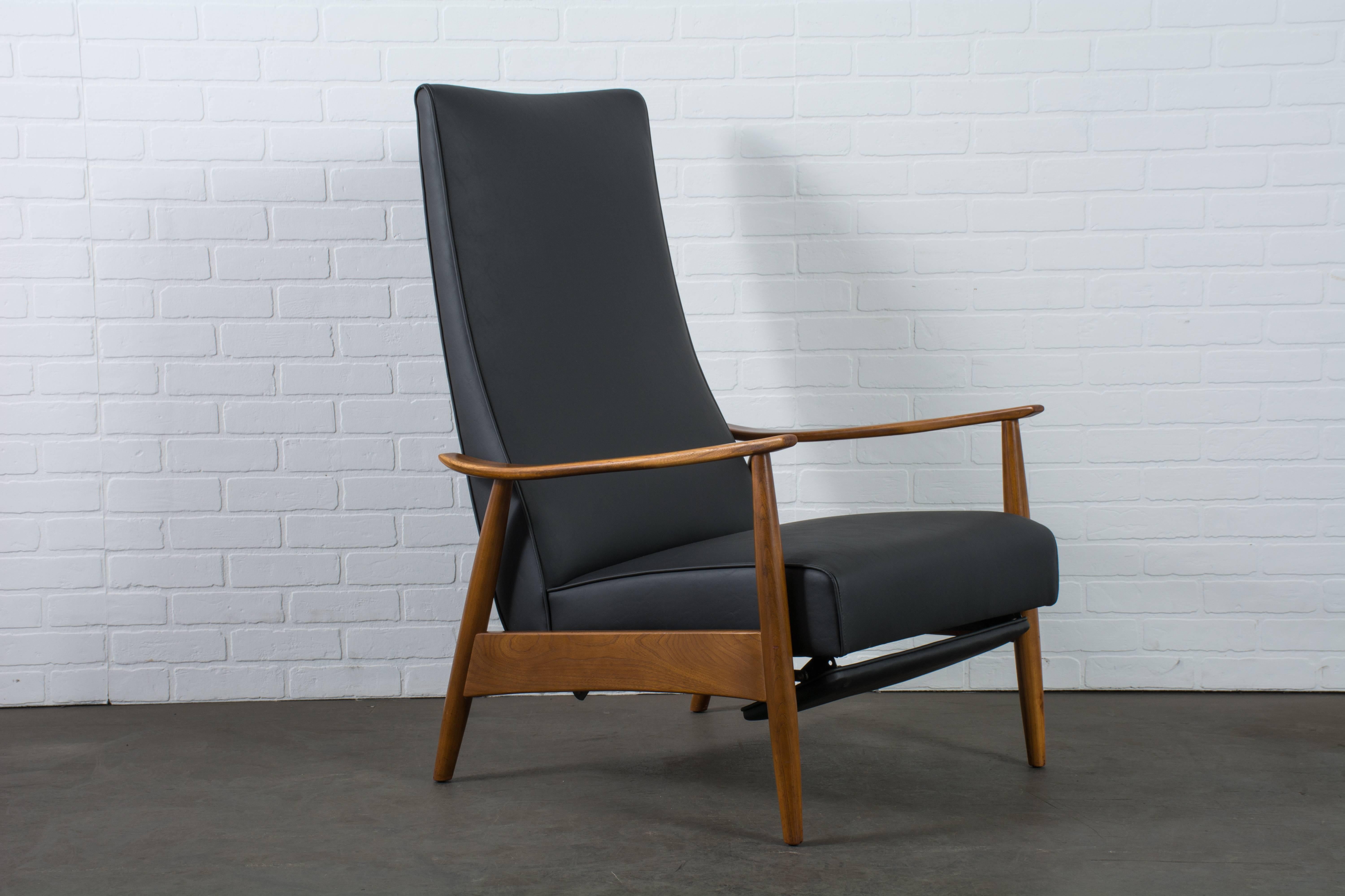 Mid-Century Modern Milo Baughman Recliner/Lounge Chair, 1960s