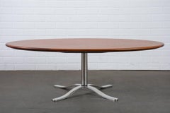 Dunbar Teak and Chrome Coffee Table, 1960s