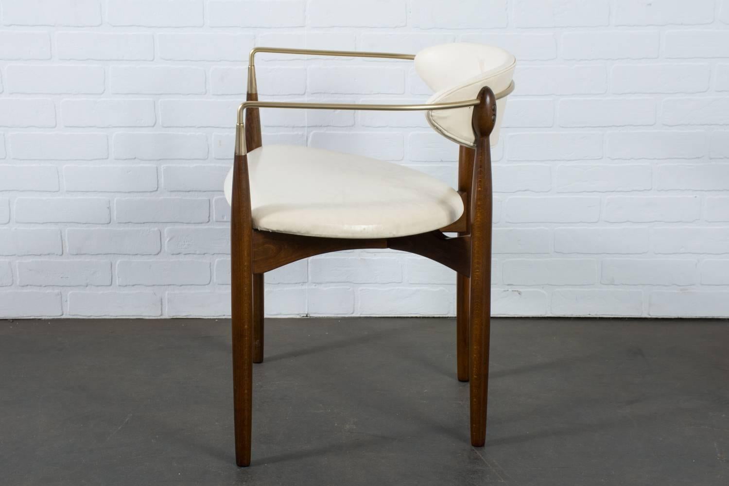 American Dan Johnson Viscount Armchair by Selig, 1950s