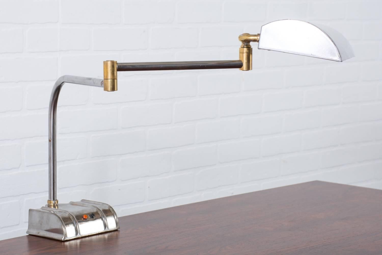 American Vintage Mid-Century Task Lamp, 1950s For Sale