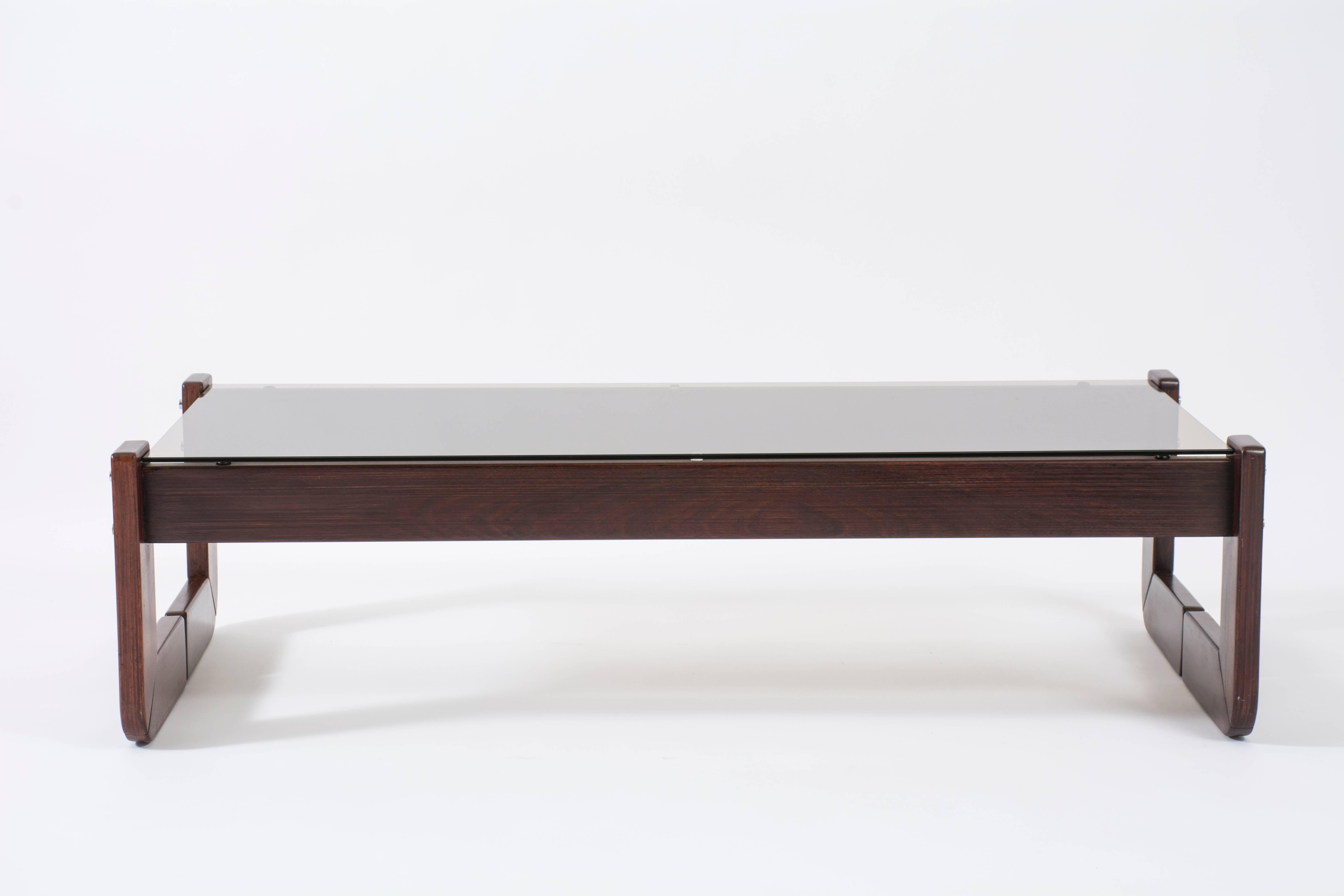 Mid-Century Modern Rosewood Coffee Table by Percival Lafer