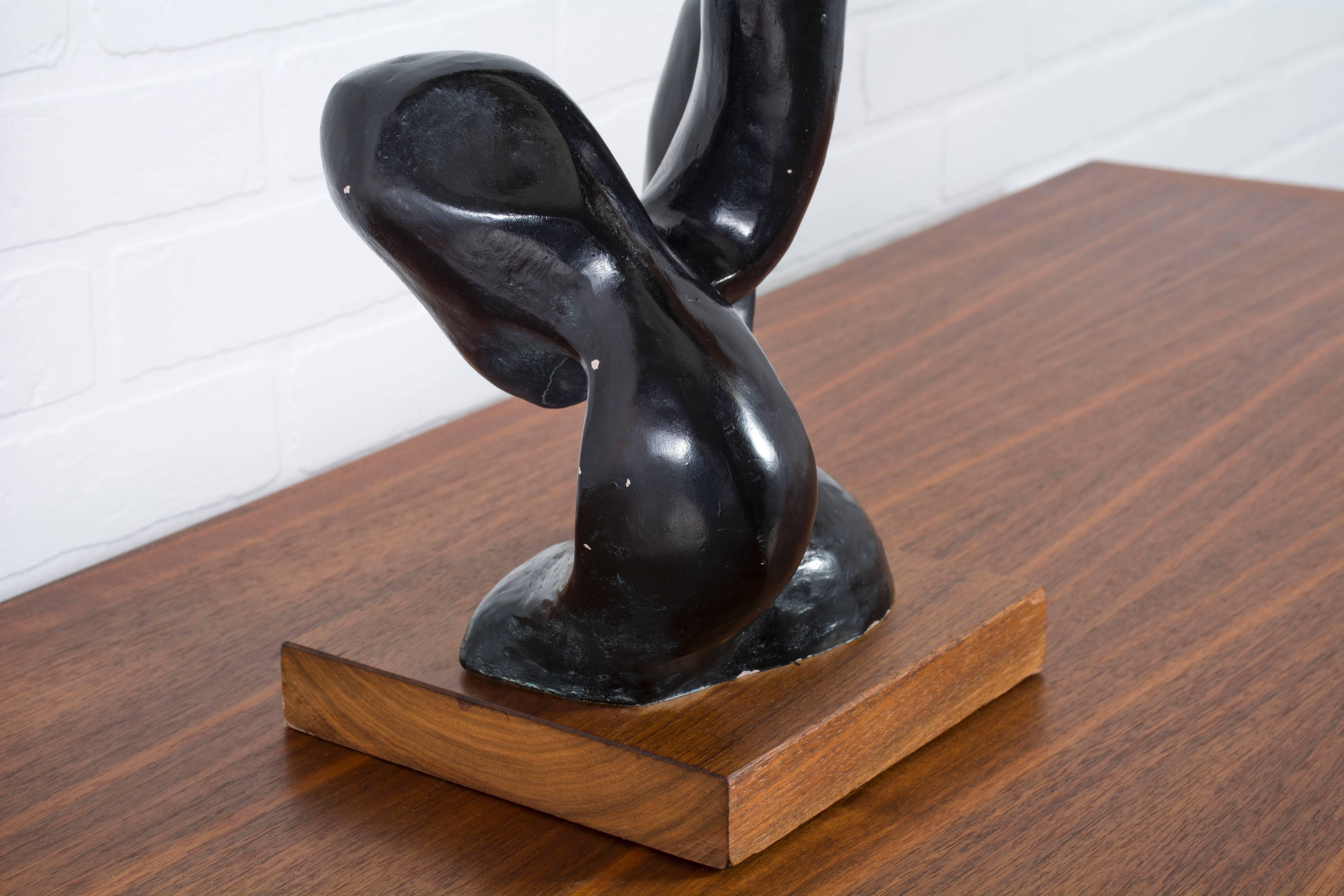 Late 20th Century Vintage Abstract Sculpture by Klara Sever, 1979