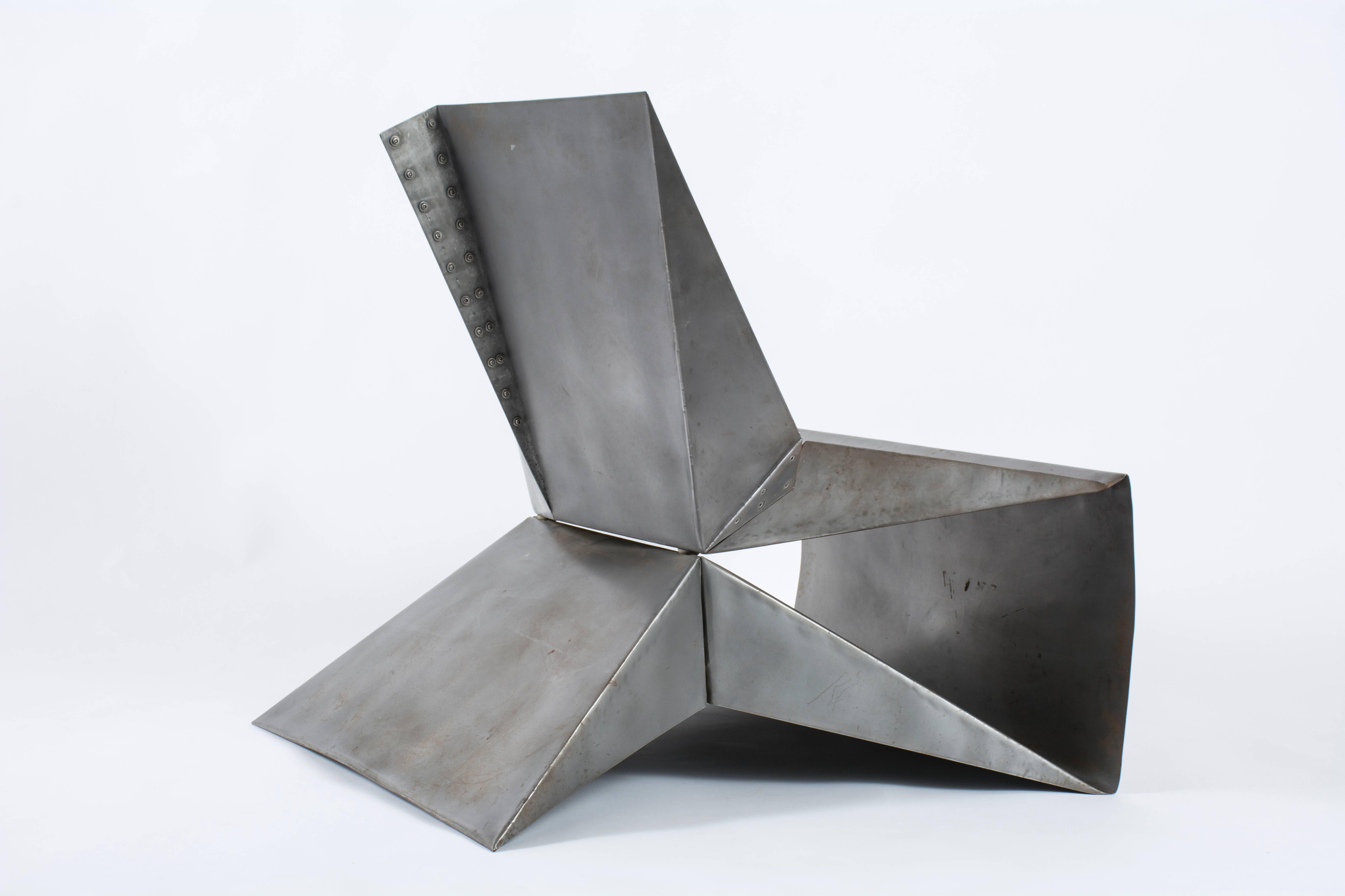 American Origami Steel Chair by Brian O'Neill