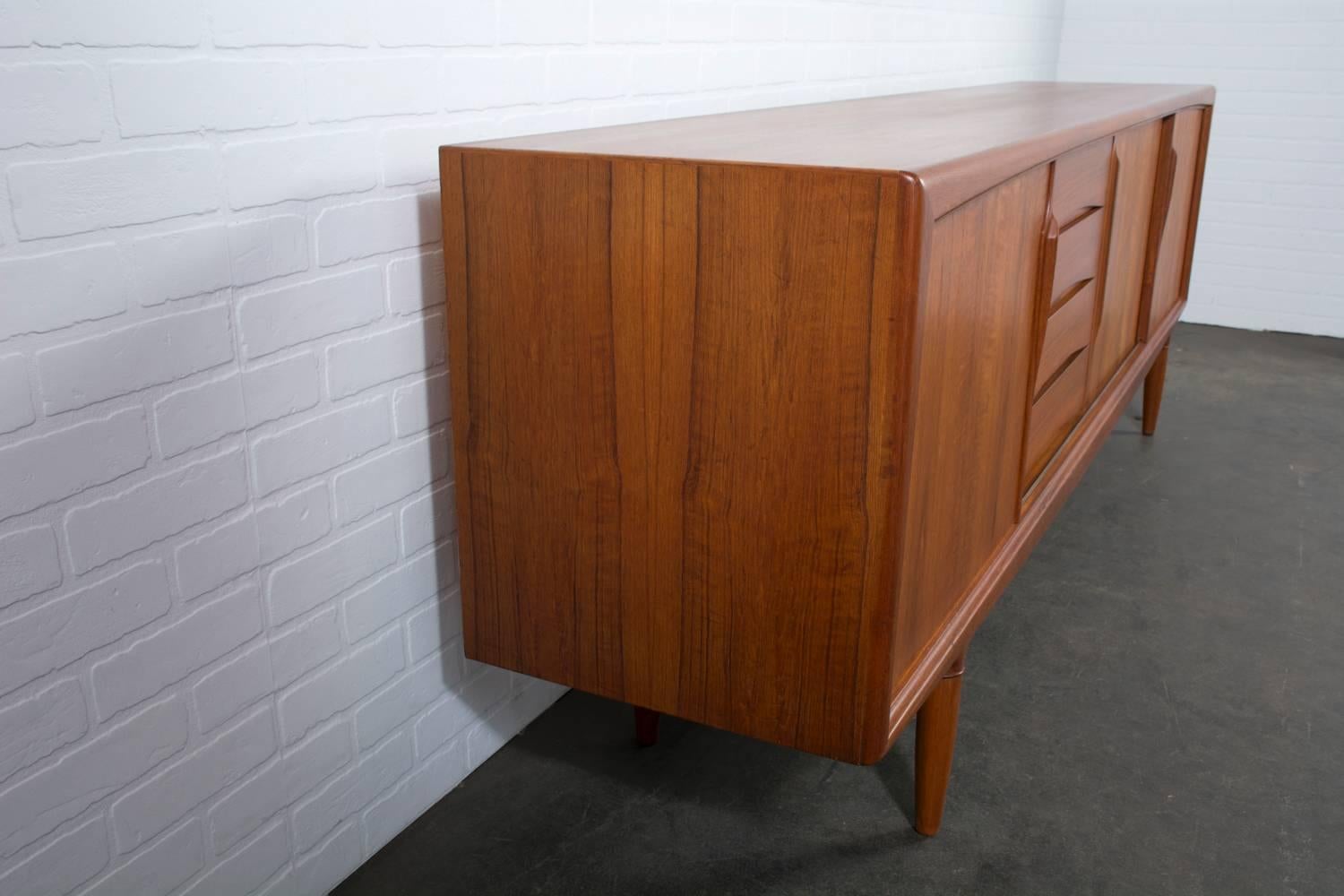 Mid-20th Century Danish Modern Teak Sideboard by Gunni Omann for Axel Christiansen Odder