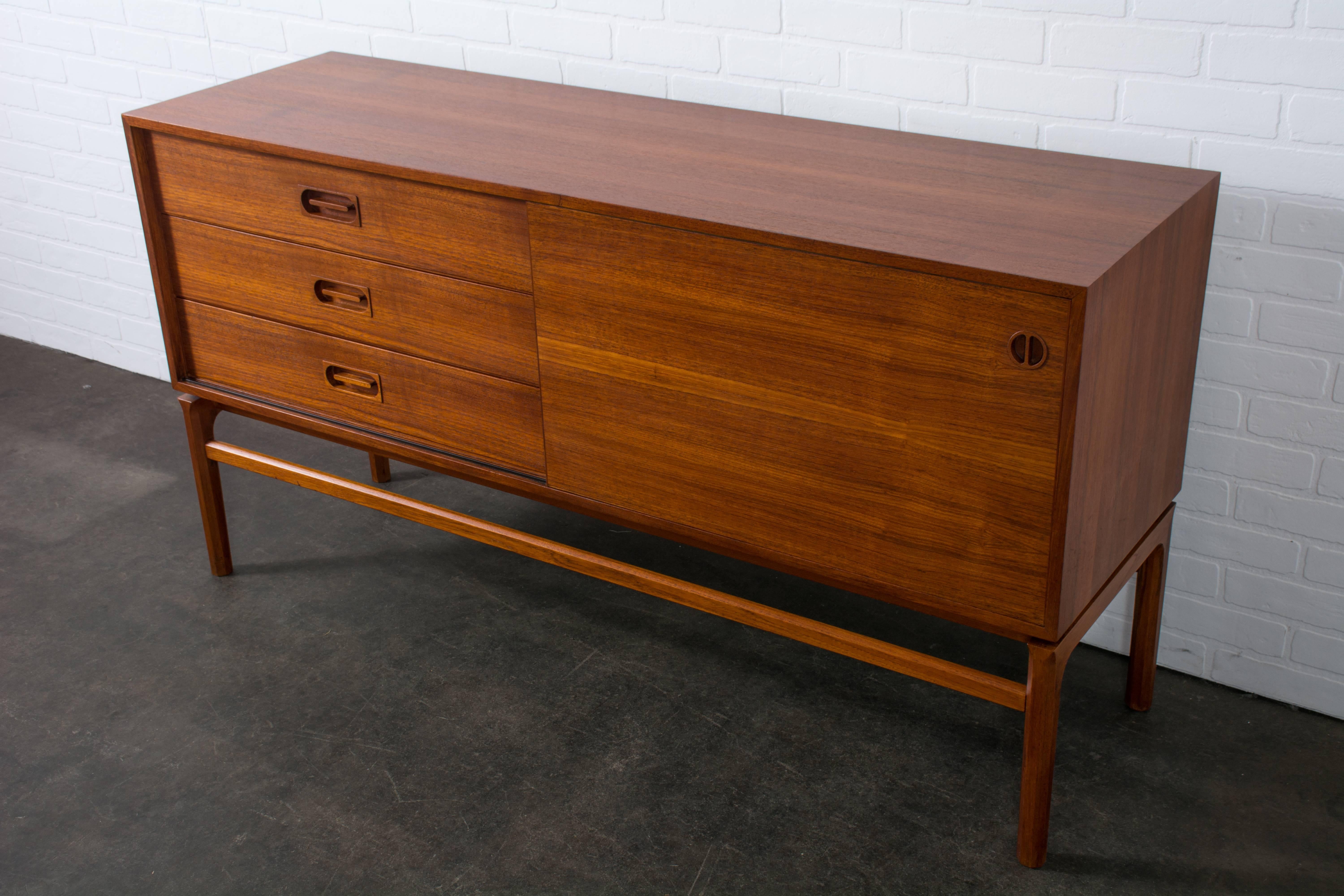 Danish Modern Teak Credenza 1