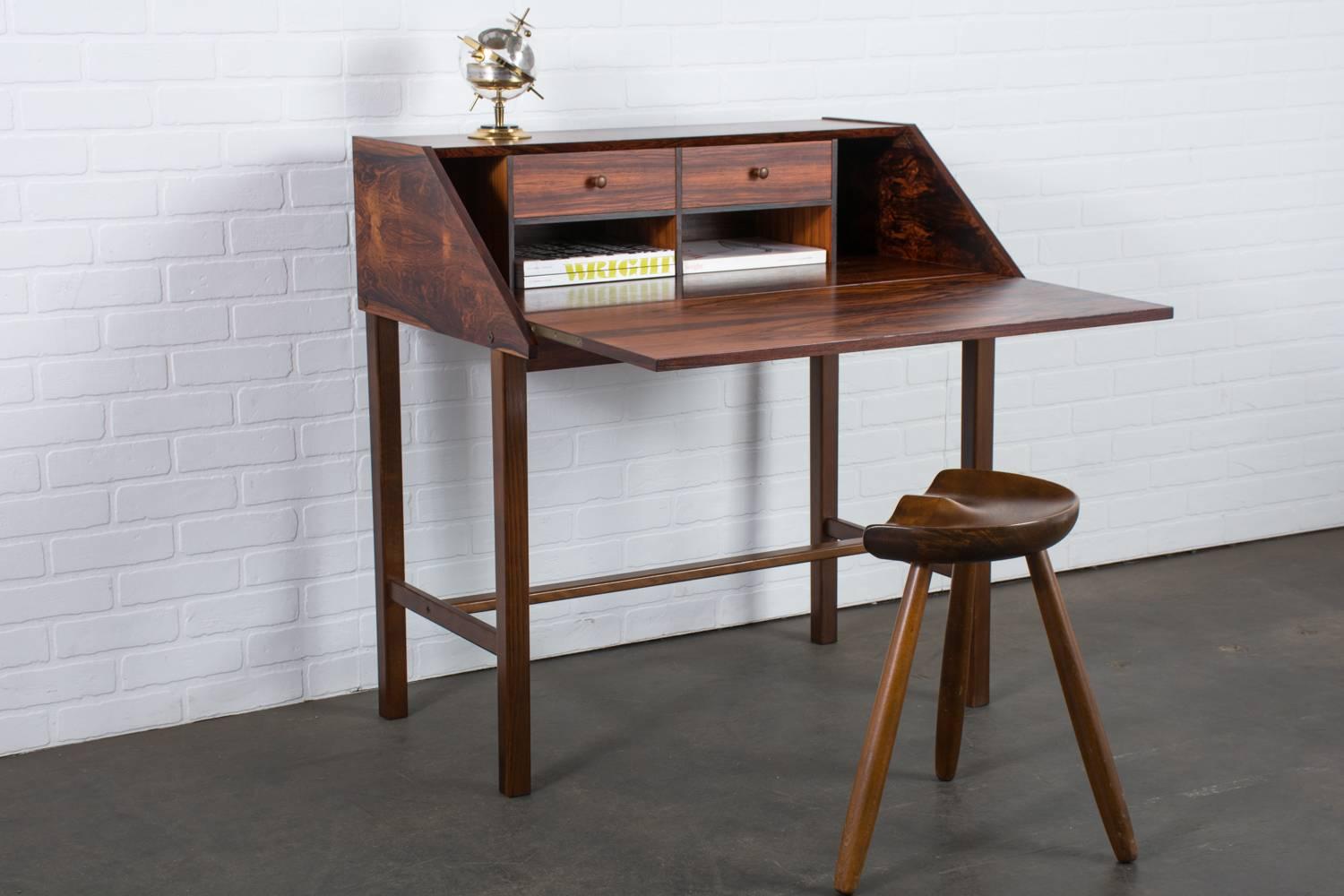 Mid-Century Modern Rosewood Desk 3