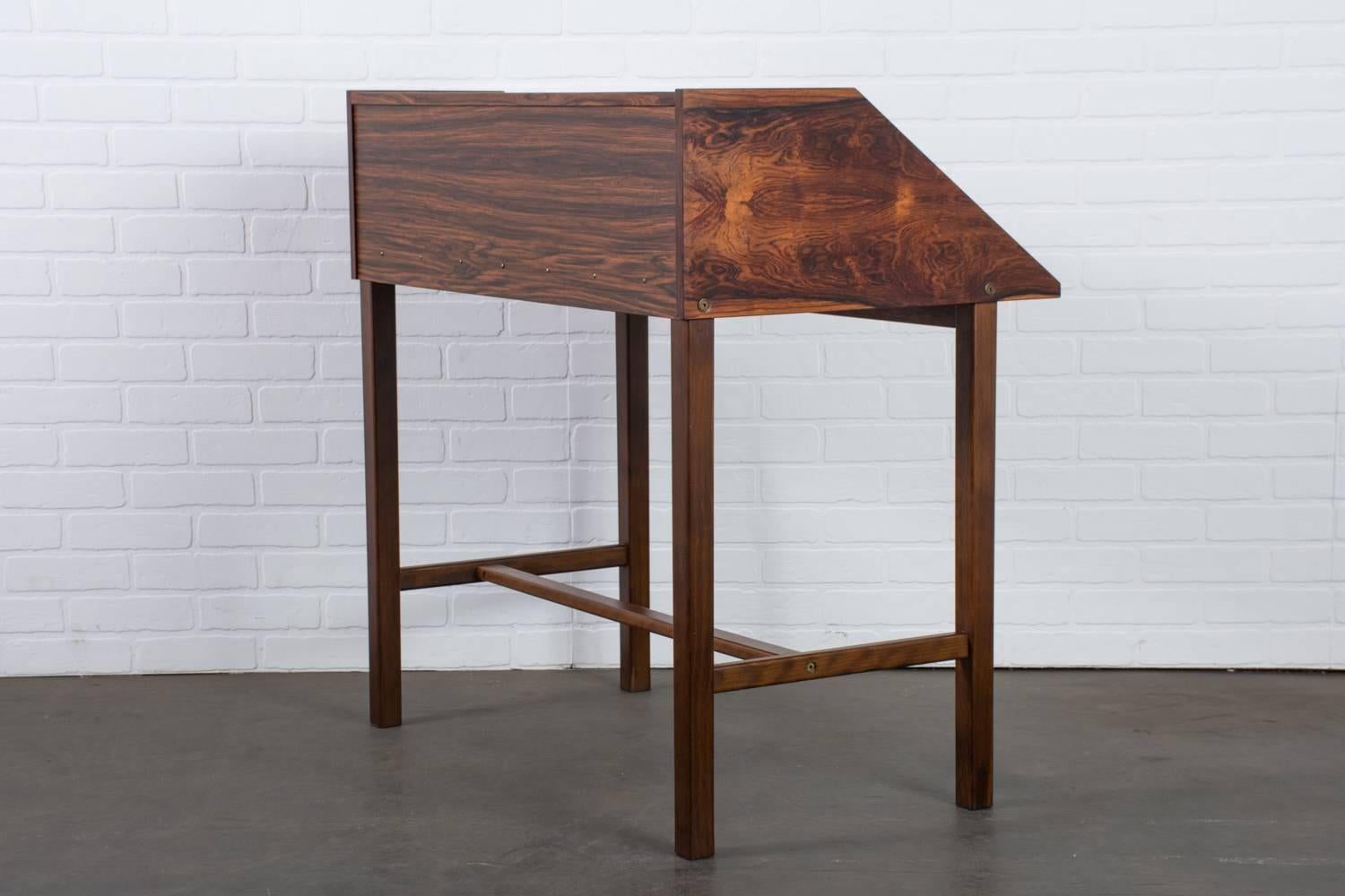 Mid-Century Modern Rosewood Desk 6