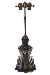 Waylande Gregory Art Deco "Aztec Man" pour Cowan Pottery