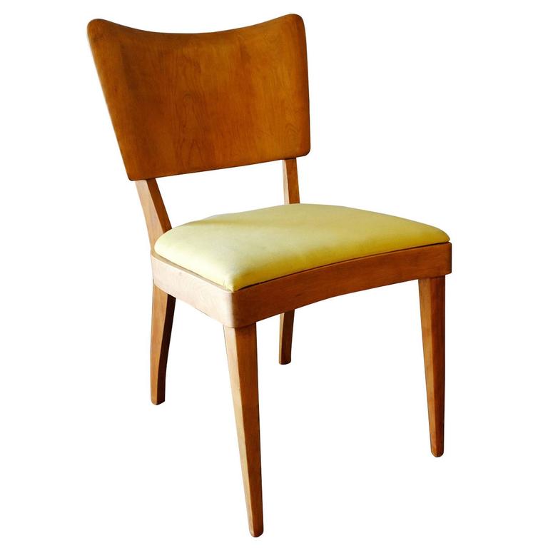 Heywood Wakefield Closed Stingray Dining Side Chairs Set Of Four Mid Century Modern Heywood Wakefield Dining Table And Four