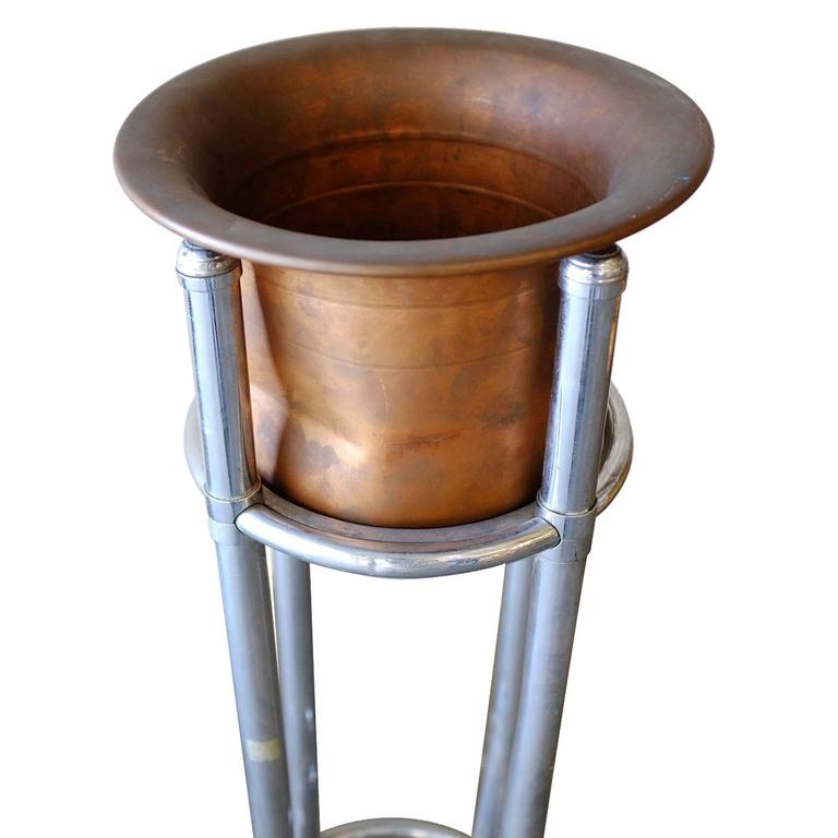 Original Ambassador Hotel Ice Bucket with Stand at 1stDibs
