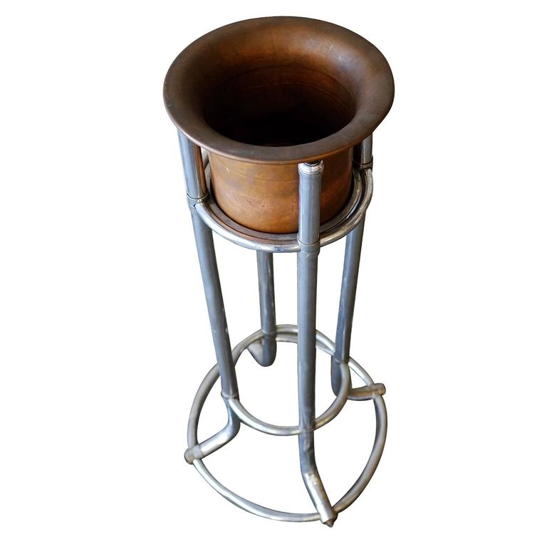 Original Ambassador Hotel Ice Bucket with Stand at 1stDibs ice bucket