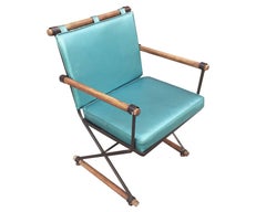 Set of Four Mid-Century "Directors Chair" Dining Chairs by Cleo Baldon