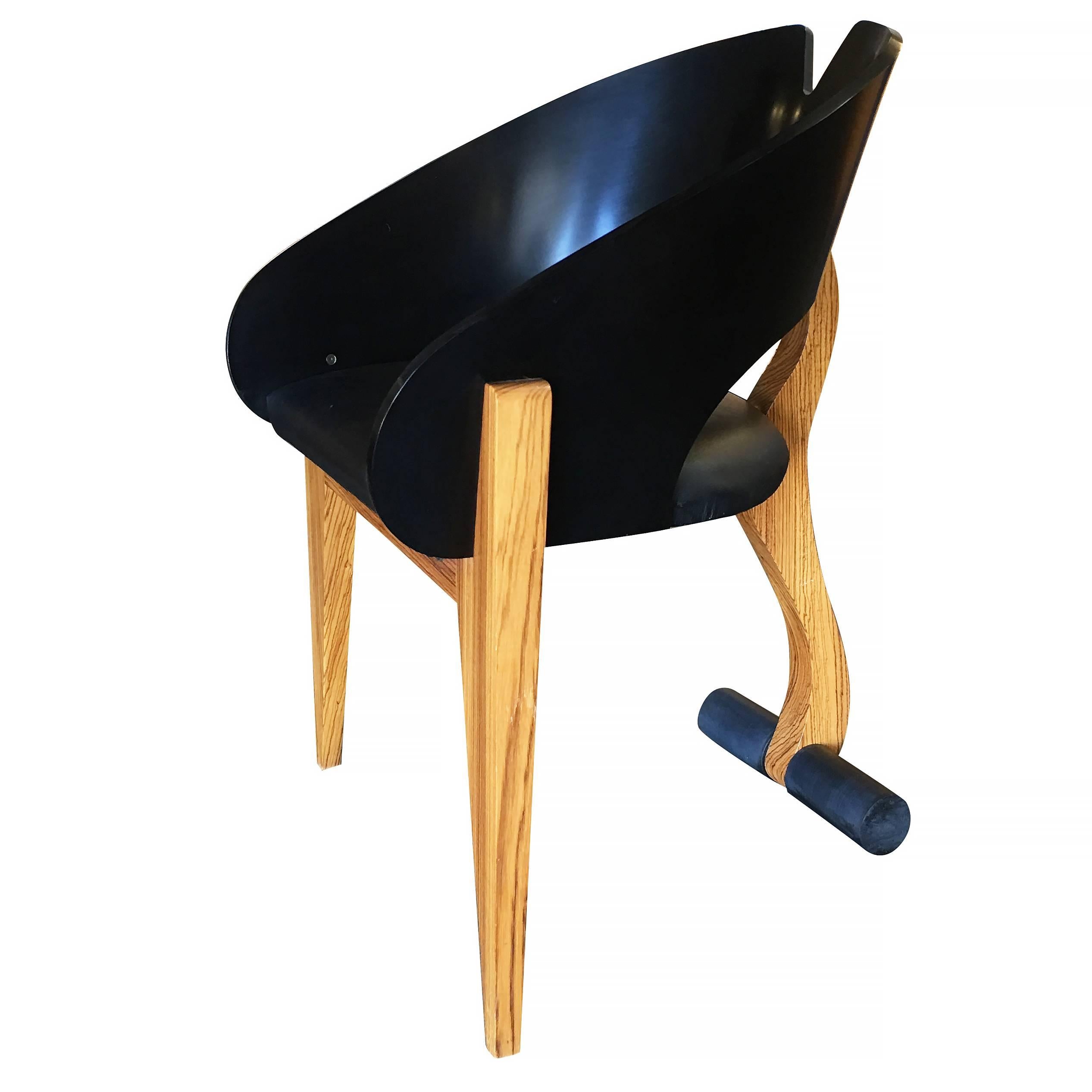 Late 20th Century Modernist Chair from the Gallery of Functional Art, circa 1994