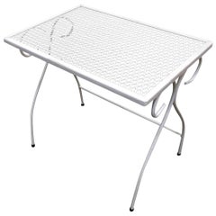 mesh patio set white woodard mesh steel outdoorpatio nesting side tables set of 2 circa 1950 metal patio furniture 94 for sale on 1stdibs mesh patio set white woodard mesh steel outdoorpatio nesting side tables set of 2 circa 1950 metal patio furniture 94 for sale on 1stdibs