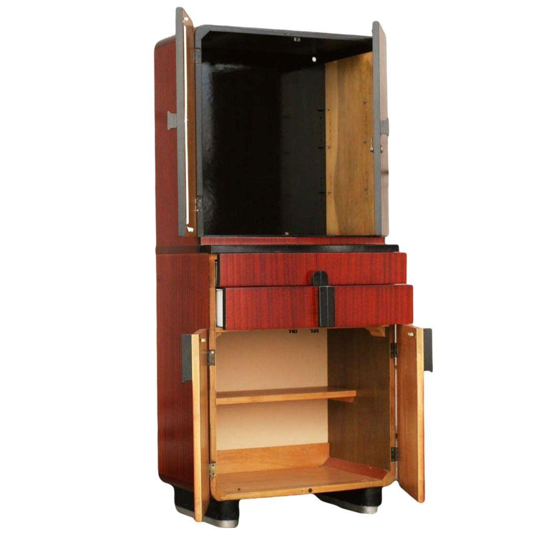 Art Deco Donald Deskey Bar Cabinet for Hamilton Company For Sale