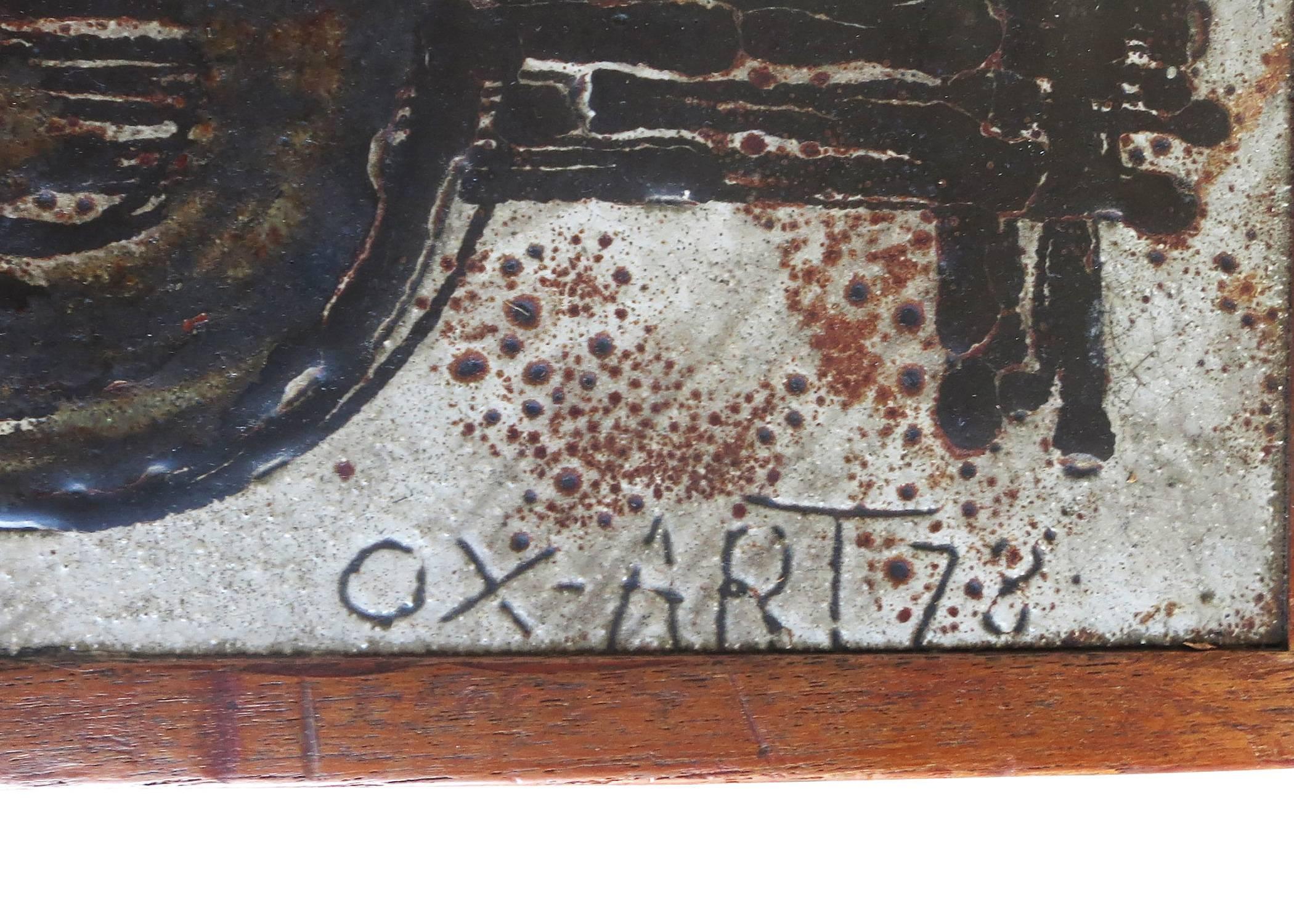 ox art coffee table
