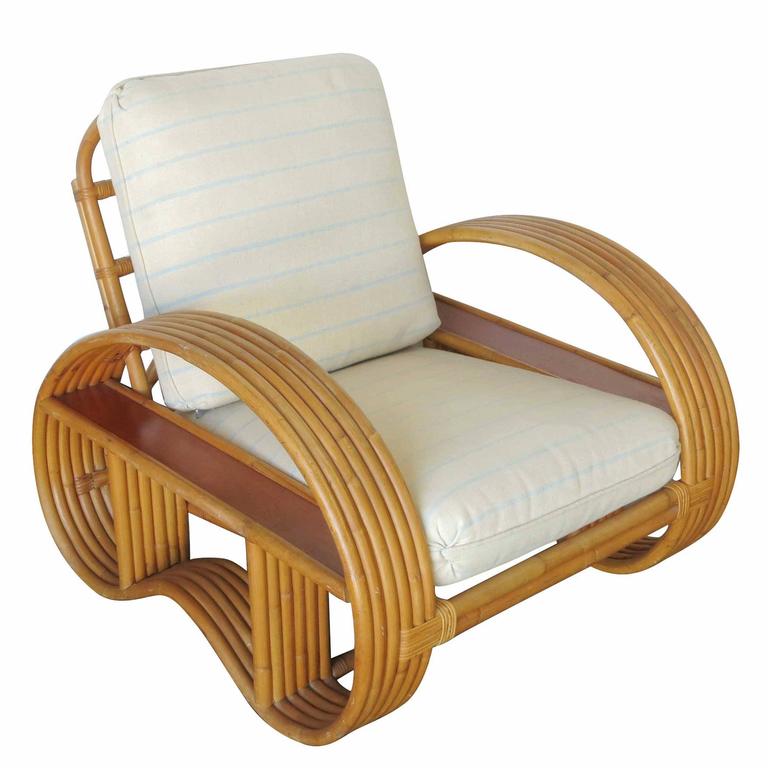 Rare Restored Mid Century Rattan and Mahogany Living Room Set *Saturday