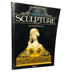 Art Nouveau Sculpture Refrence Book por Alastair Duncan 1ª Edición 1978