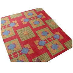 11' Long Original Art Deco Revival Area Rug from the Arizona Biltmore