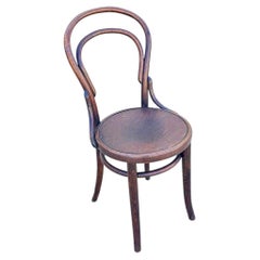 Wiener Secession-Stuhl Nr. 14 aus gebogenem Eichenholz von Thonet