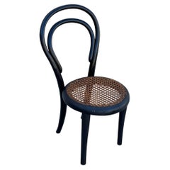 Vienna Secession Bent Oak & Cane Children's Side Chair No. 13 by Thonet