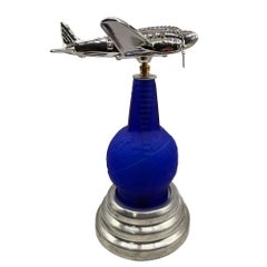 1939 New York World's Fair DC-3 Deco Airplane Lamp w/ Propellers by Rick Ramírez