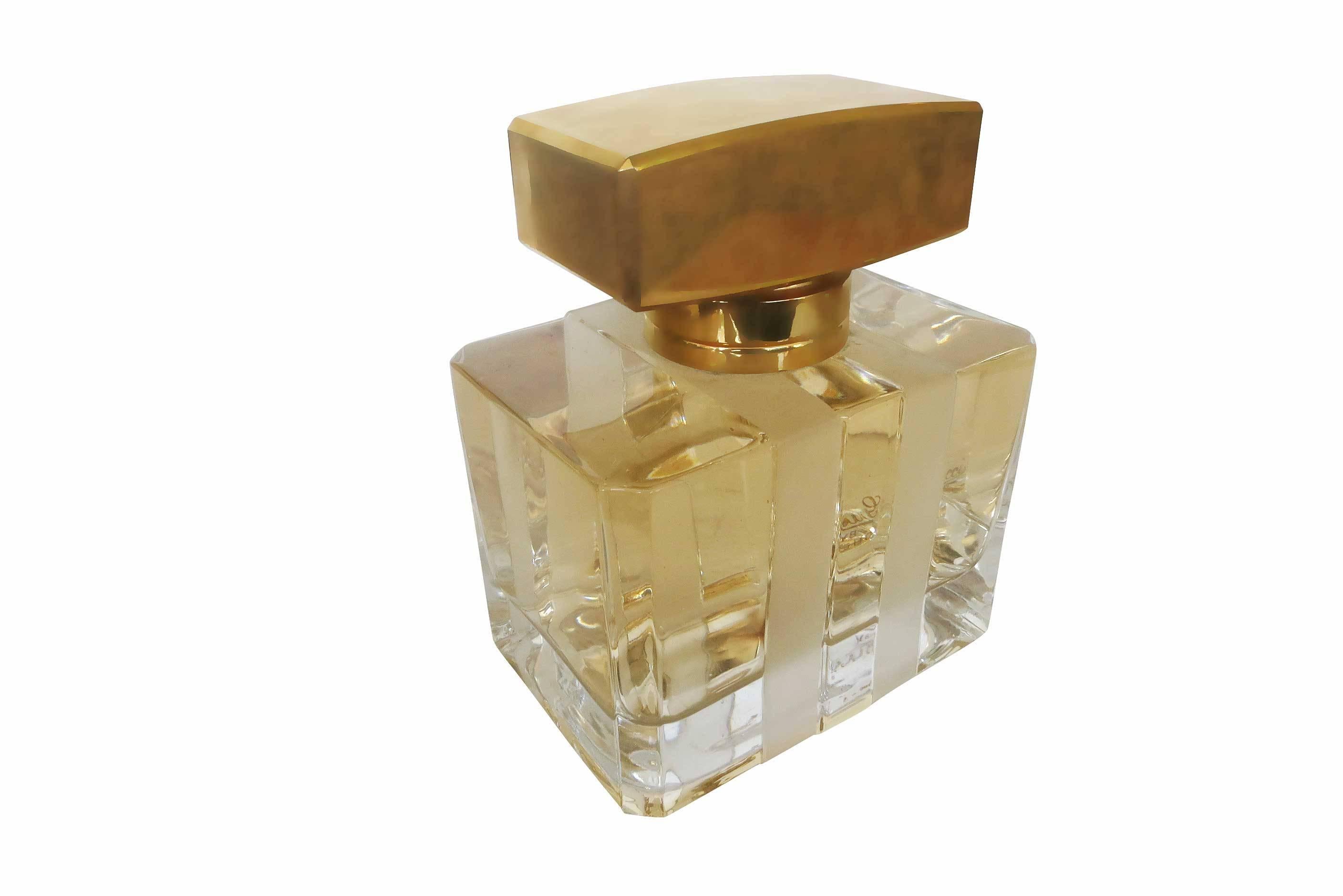 Post-Modern Gucci Crystal Factice Fragrance Display Bottle