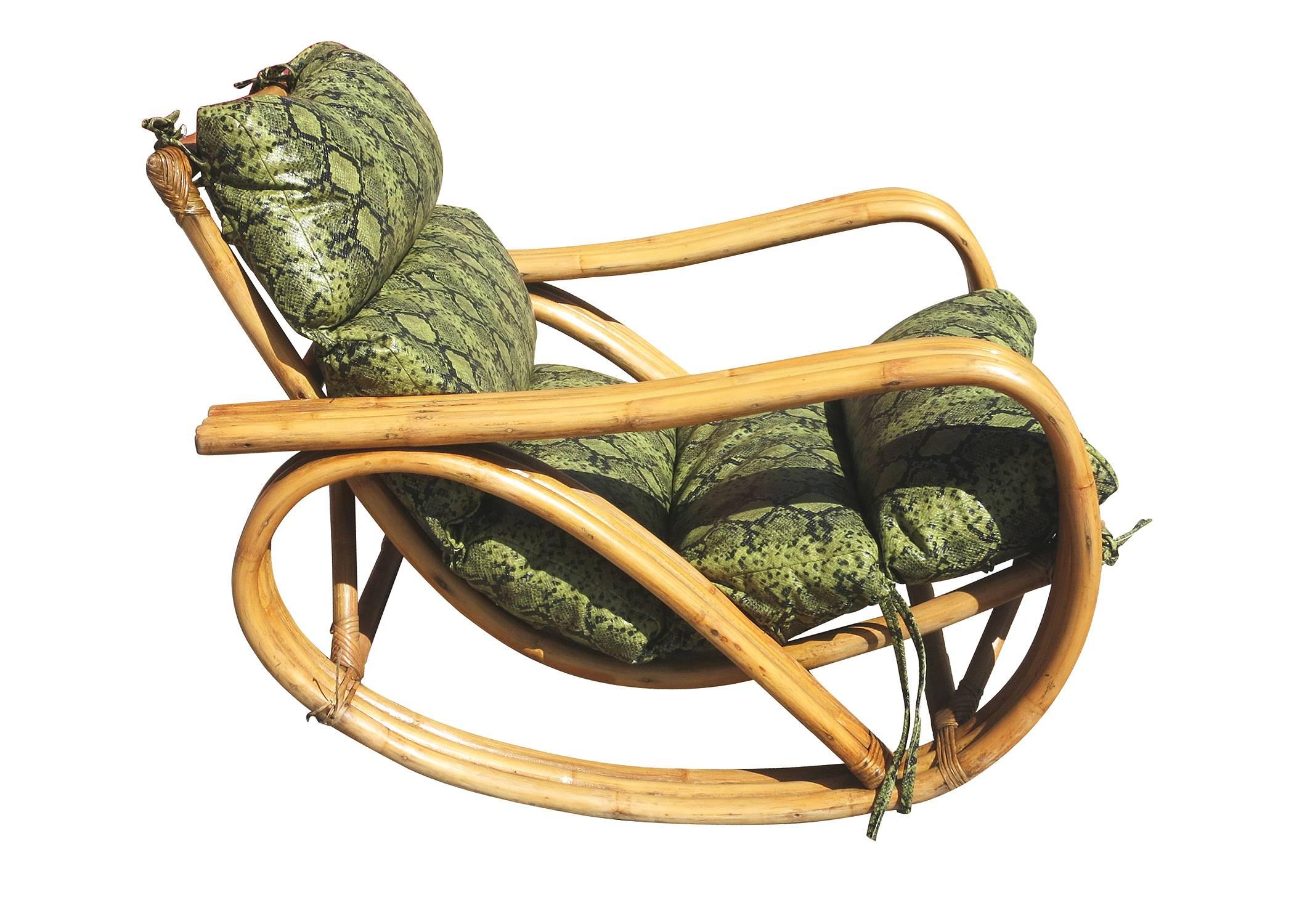 snake skin chair