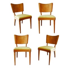 Heywood Wakefield Closed "Stingray" Dining Side Chairs, Four at 1stDibs | heywood  wakefield stingray chairs, heywood wakefield chair, heywood wakefield  furniture