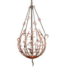 Andre Dubreuil Style Organic Natural Rock Crystal Stone Chandlier *saturday Sale 2