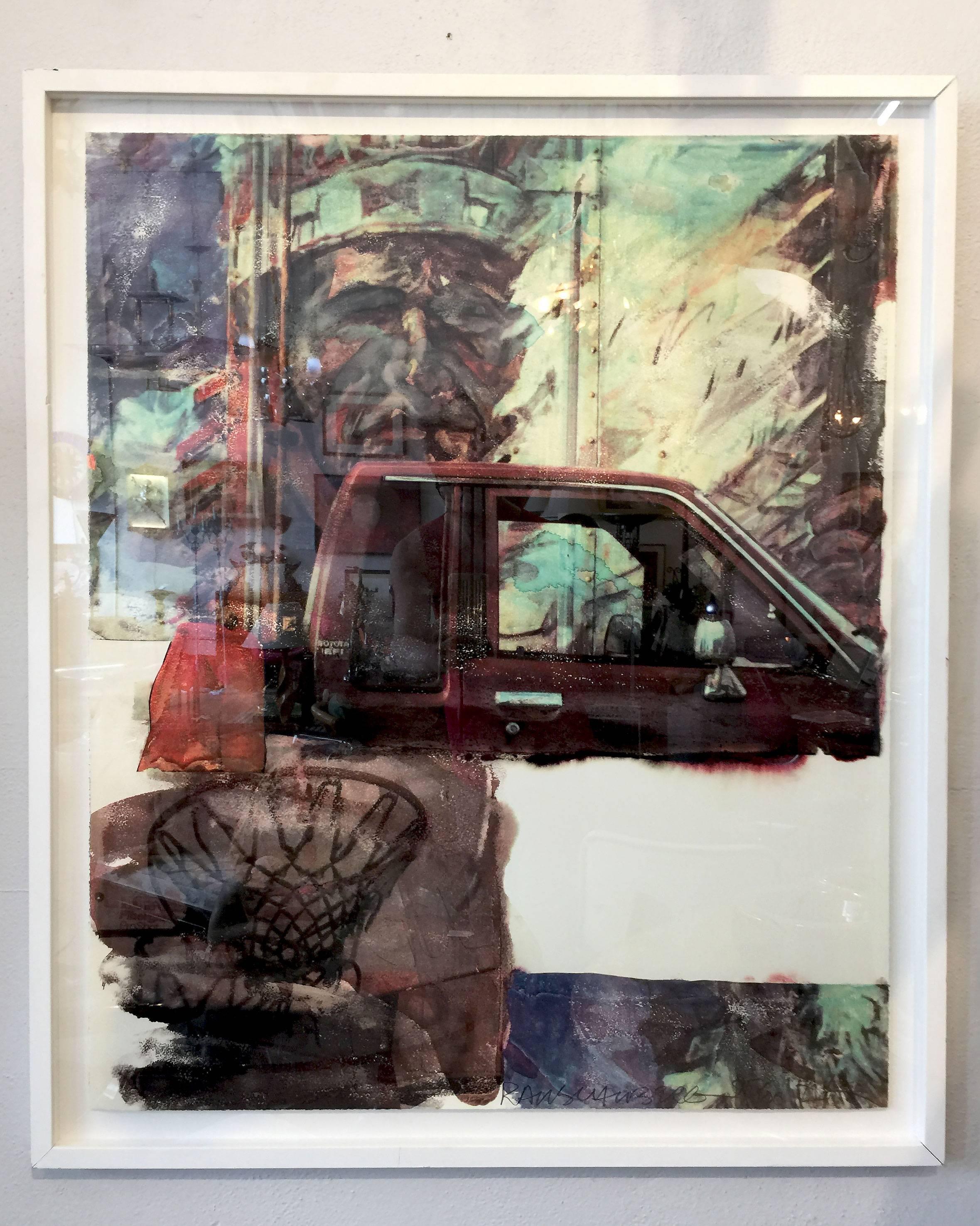 This item is 25% off in celebration of Harveys on Beverly's 50th Anniversary!

Robert Rauschenberg screen-print on Paper titled 