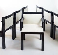 Six Teatro Chairs by Aldo Rossi and Luca Meda