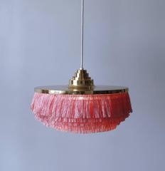 Fringed Pendant Lamp by Hans-Agne Jakobsson