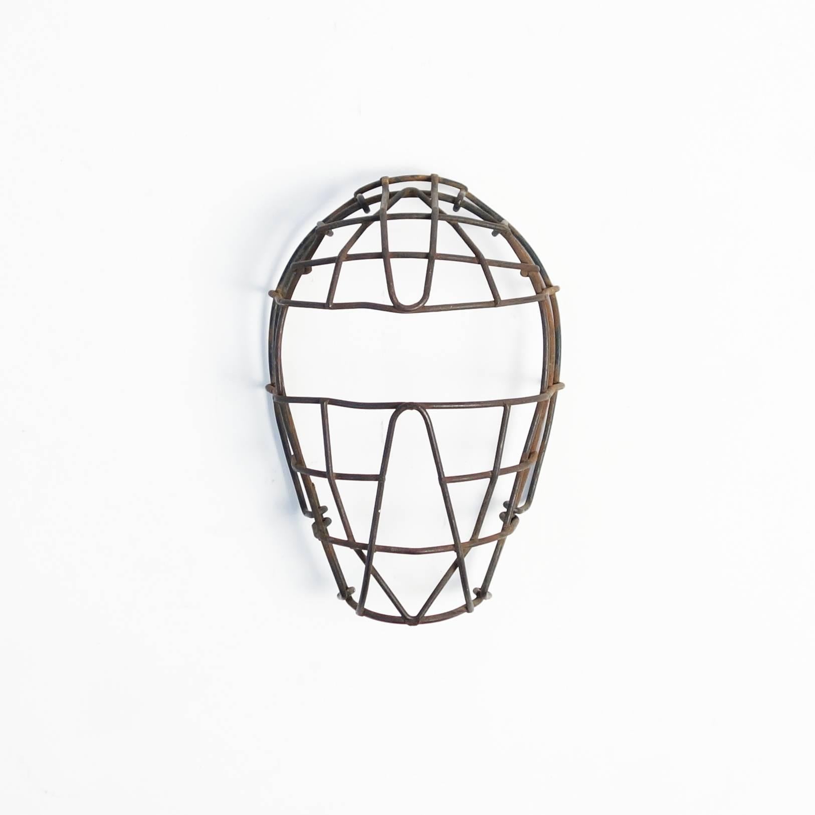 Industrial Vintage Catcher's Masks