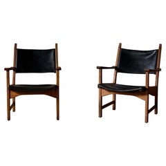 Paire de chaises "Caryngo" de Carl Malmsten et Yngve Ekström