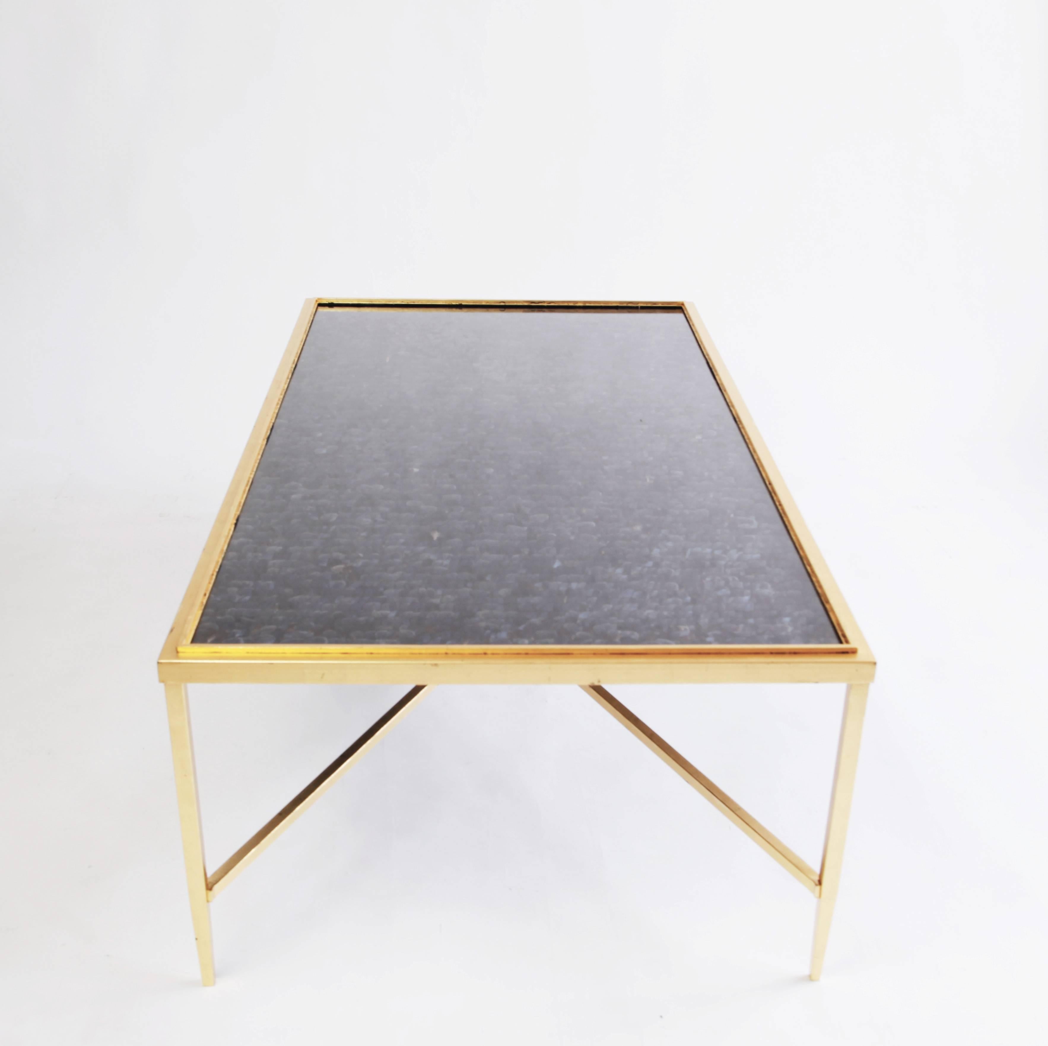 Gilt Daedalus Table by Lawton Mull