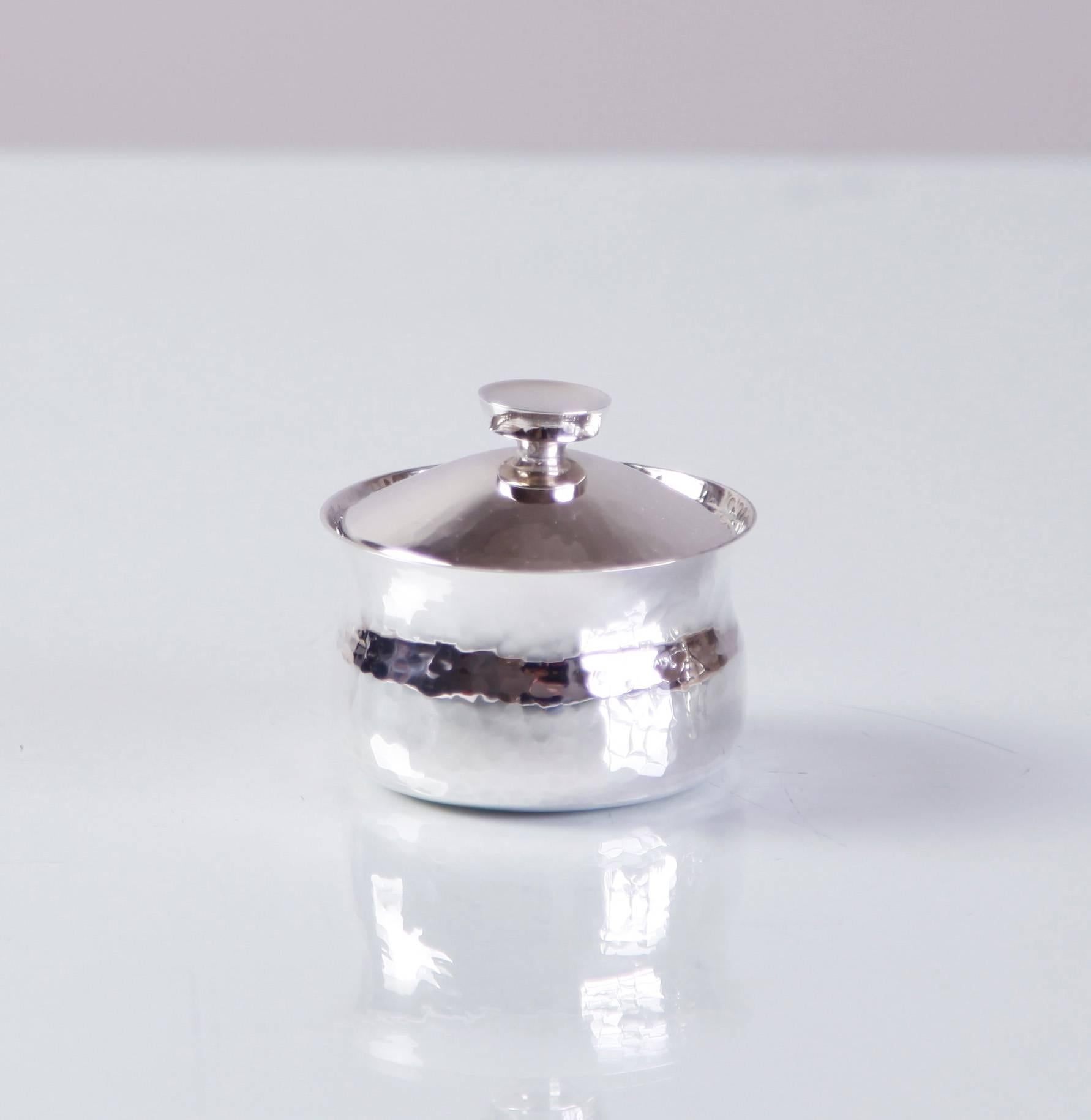 Modern Eric Löfman Sterling Silver Coffee Service For Sale